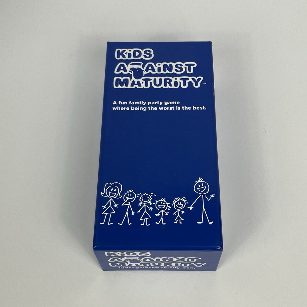 Kids Against Maturity Card Game for Families